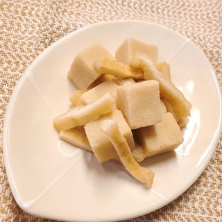 【幼児食】高野豆腐と油揚げの煮物